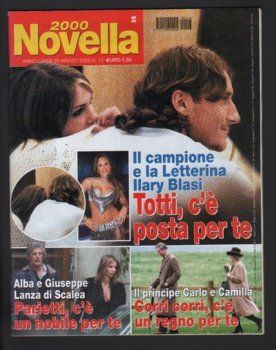 Novella 2000 2002 totti - novella, 13/2002