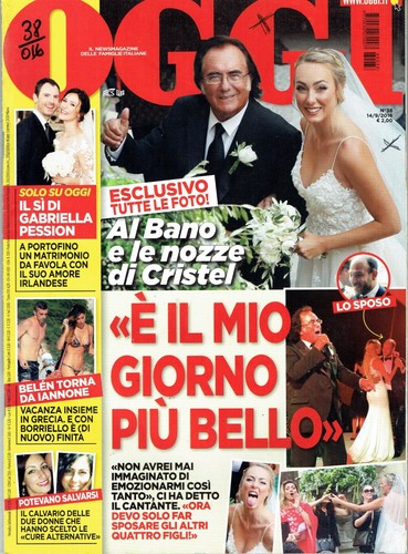 2016 cristel carrisi - 2016/38=cristel, carrisi=luigi